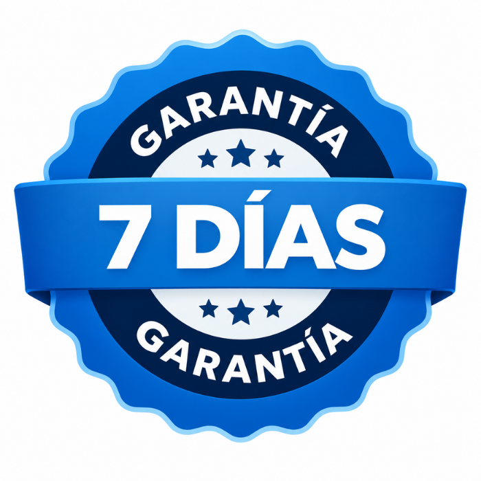 Sello de garantía de 7 días
